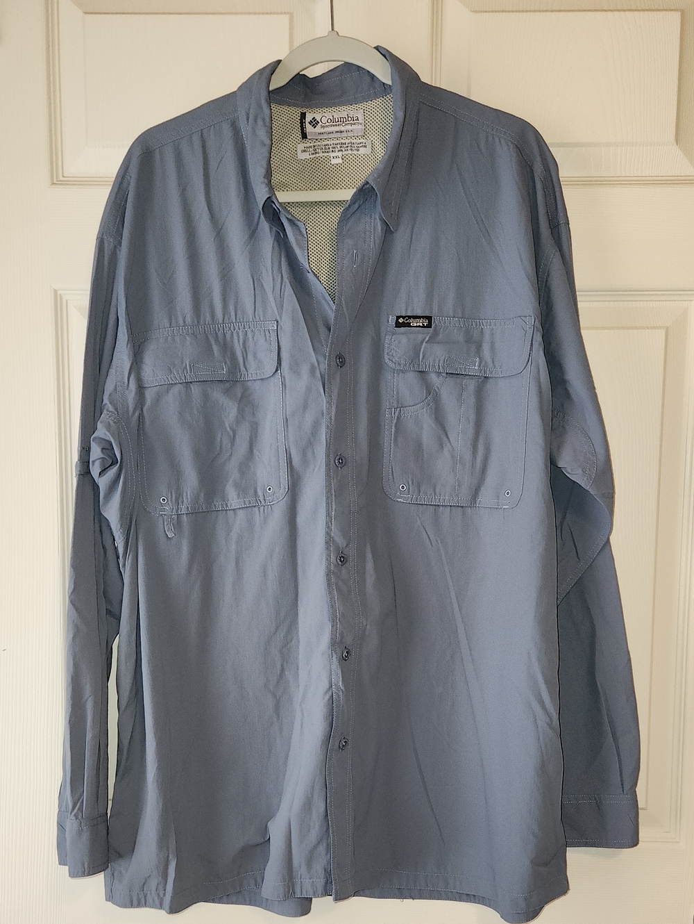 Vintage Columbia Men's GRT Shirt Size XXL